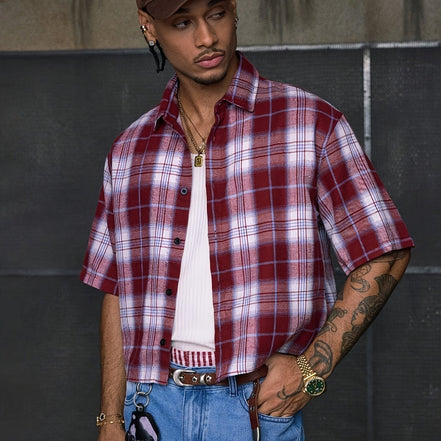 Paris&Fifth™ | Men's Casual Short-Sleeve Shirt