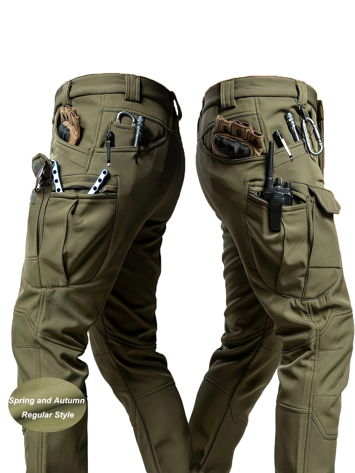 Paris&Fifth™|Men's Stretch Cargo Work Pants