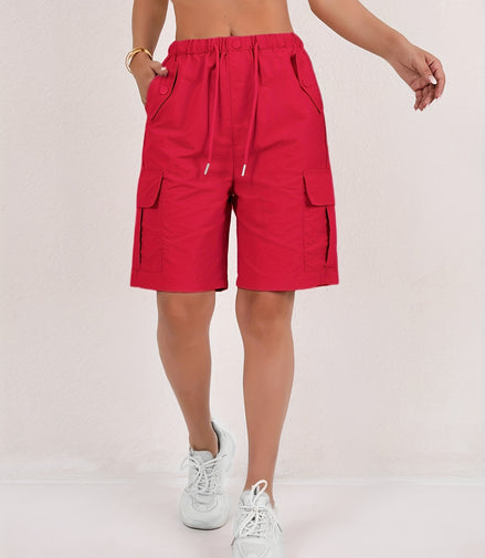 Paris&Fifth™|Quick-Dry Women's Cargo Shorts