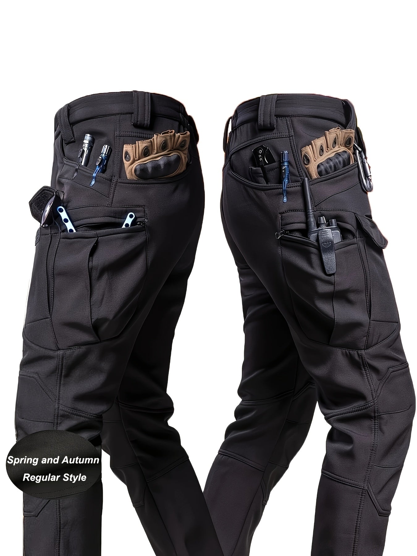 Paris&Fifth™|Men's Stretch Cargo Work Pants