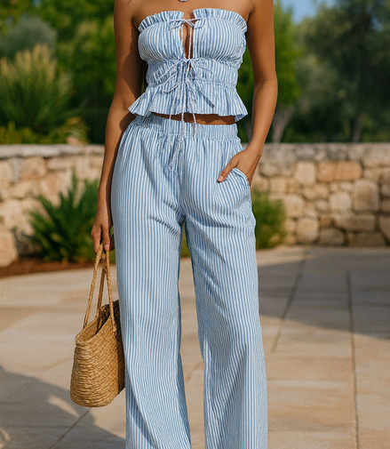 Paris&Fifth™|Top and Pants Set