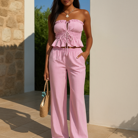 Paris&Fifth™|Top and Pants Set