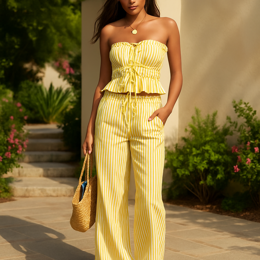 Paris&Fifth™|Top and Pants Set