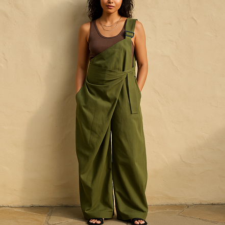 Paris&Fifth™| Wide-Leg Overalls