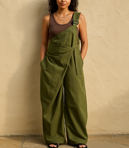 Paris&Fifth™| Wide-Leg Overalls