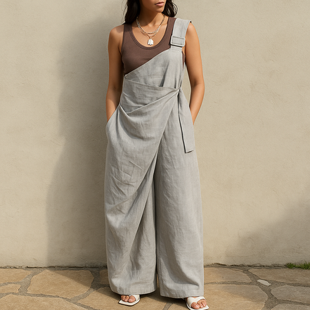 Paris&Fifth™| Wide-Leg Overalls