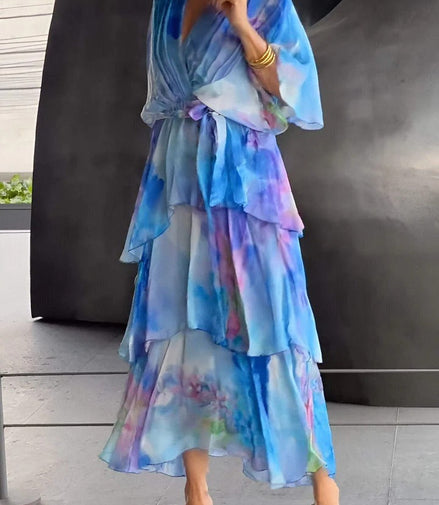 Diana | Stunning V-Neck Dress