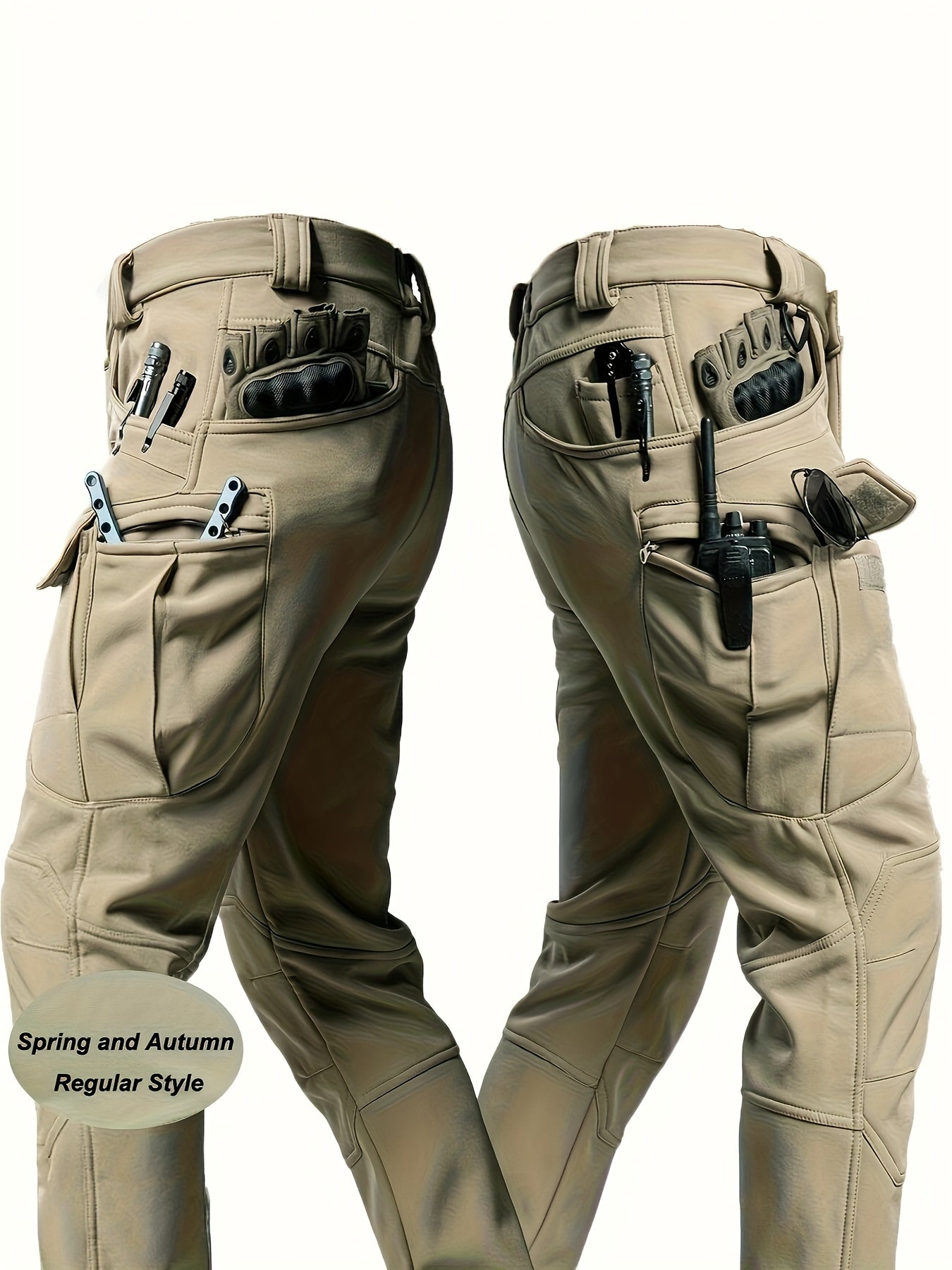 Paris&Fifth™|Men's Stretch Cargo Work Pants