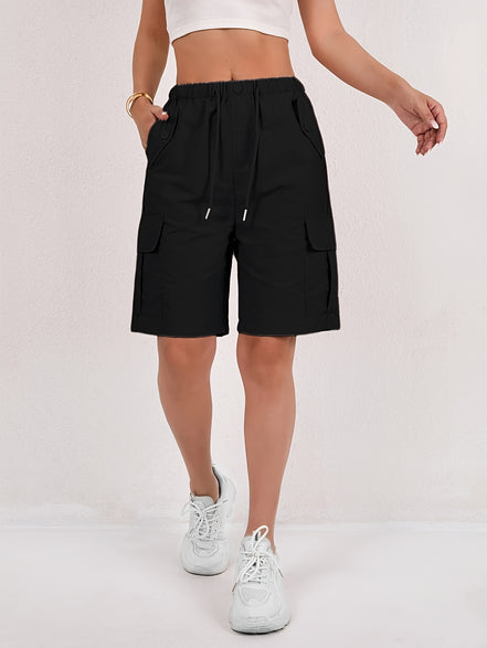 Paris&Fifth™|Quick-Dry Women's Cargo Shorts