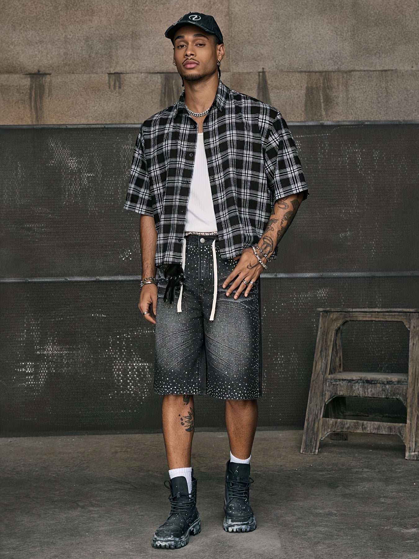 Paris&Fifth™ | Men's Casual Short-Sleeve Shirt